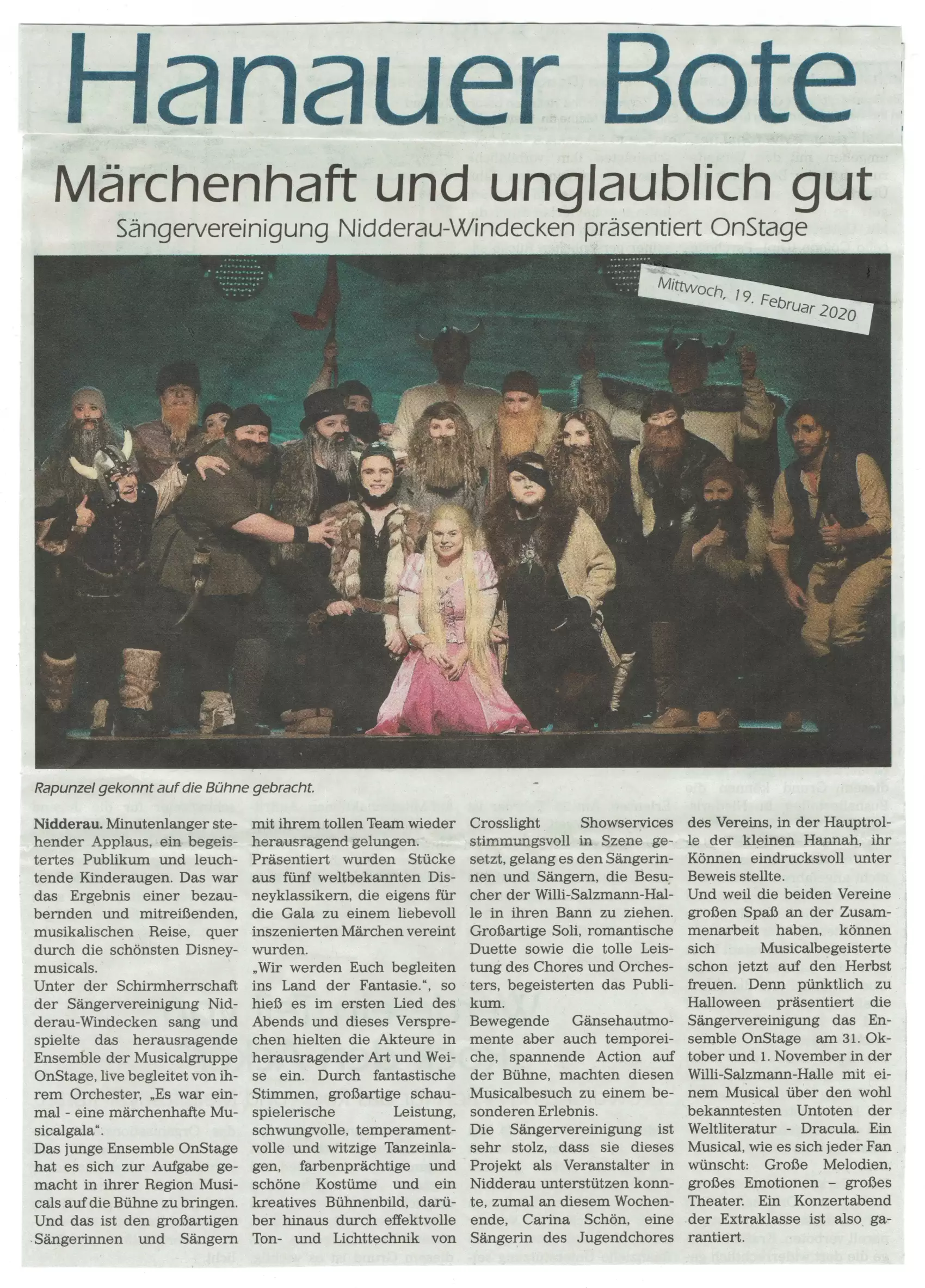 MaerchenGala im Hanauer Bote